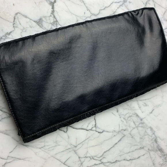 Jessica Simpson Black Lace Clutch - Picture 7 of 8